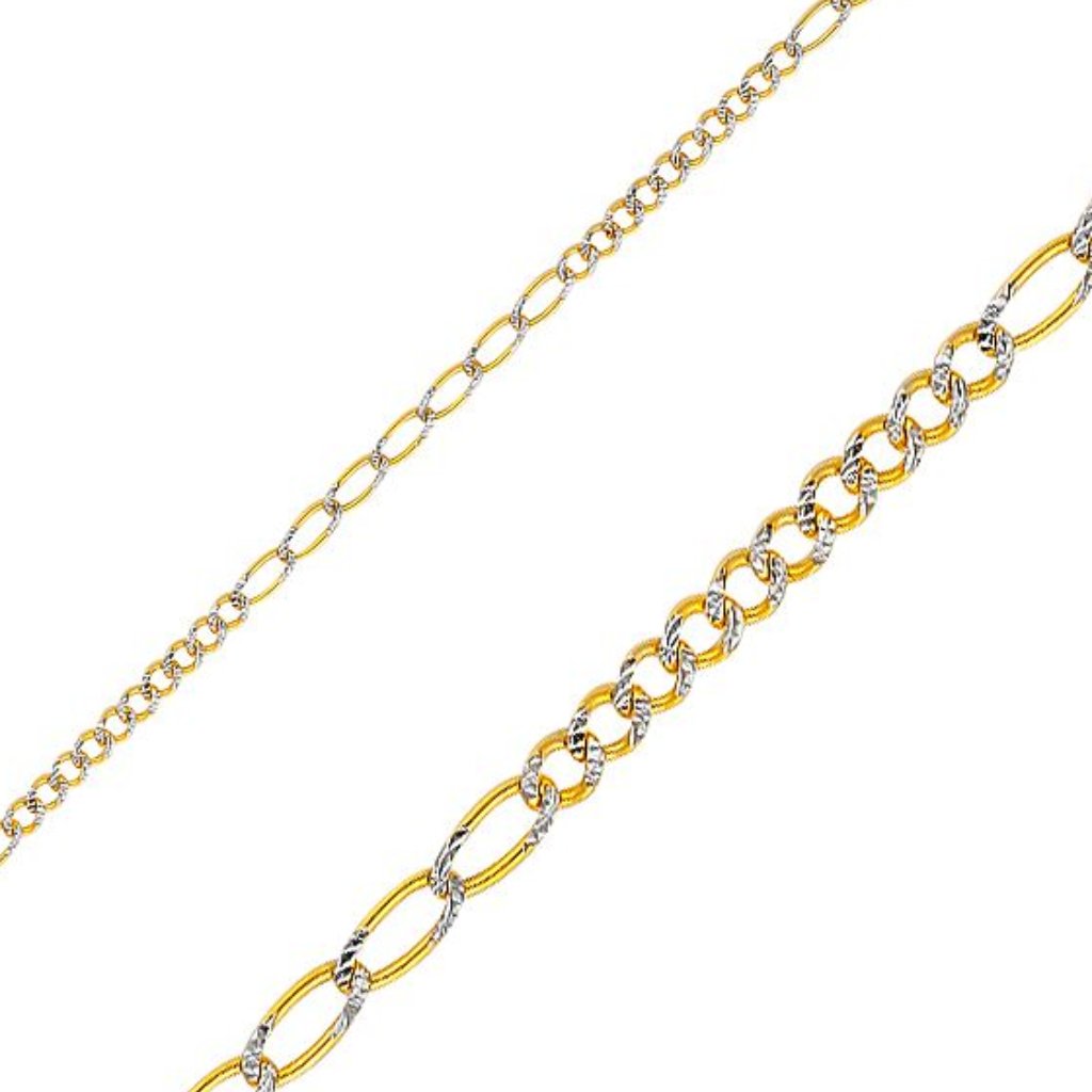 SolidLink Chain In 14k TwoTone Gold 37 Mm